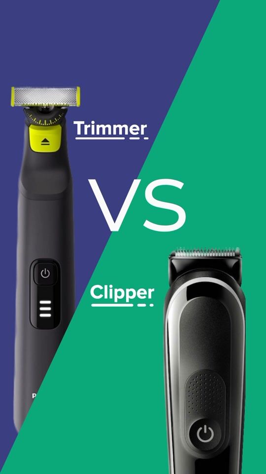 Η διαφορά ξυριστικής μηχανής και trimmer