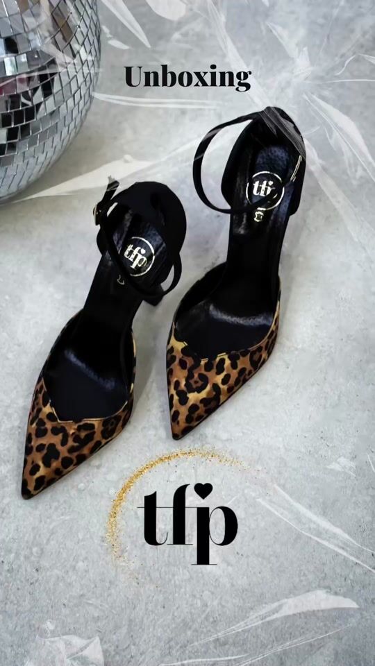 ✨ Unboxing TFP: Leopard Satin Pumps!