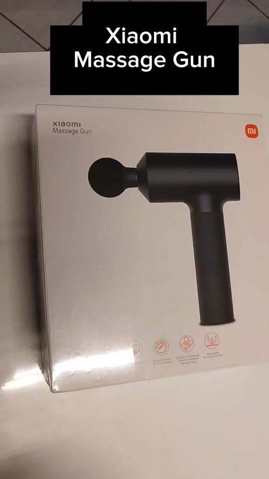 Unboxing Xiaomi massage gun