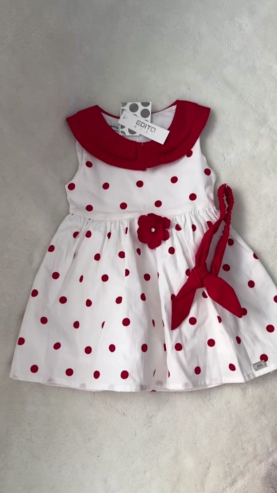 Evita children's polka dot dress ?