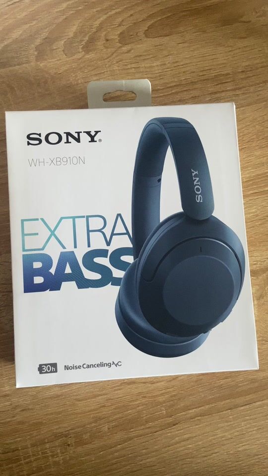 We unbox the Sony WH-XB910N