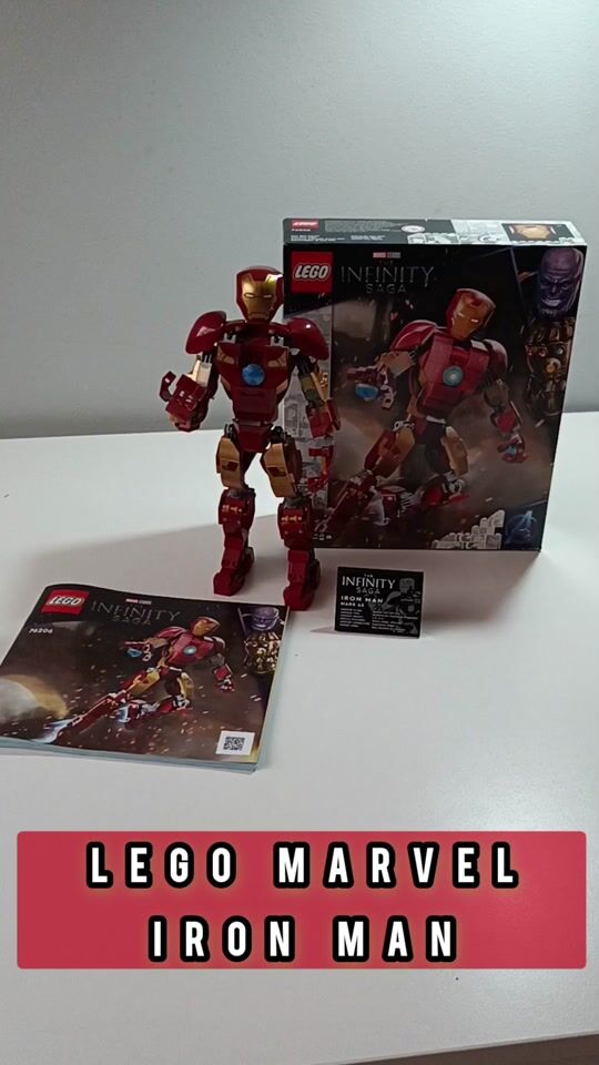 Lego Marvel Iron Man Figure