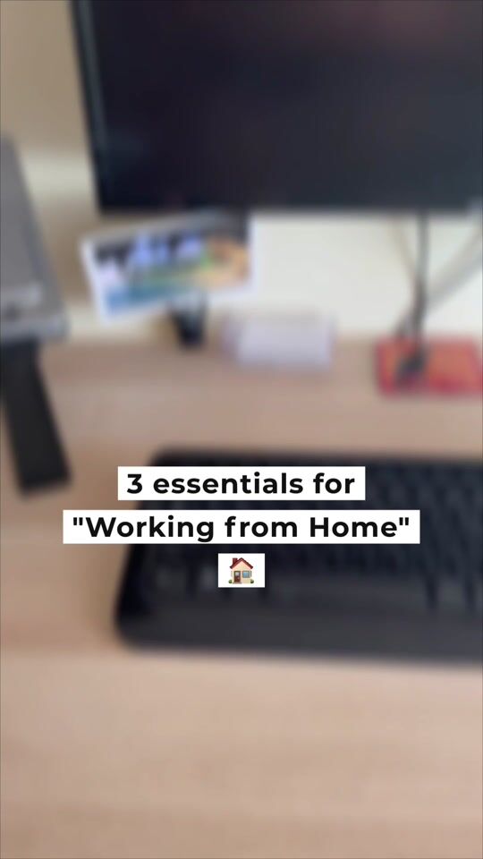 3 απαραίτητα για εργασία από το σπίτι!
