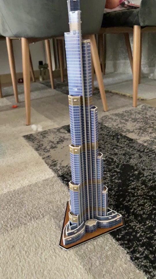 Burj Khalifa 3D puzzle