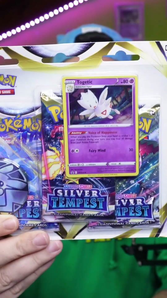 We are opening Pokemon Silver Tempest 3-Pack Blister