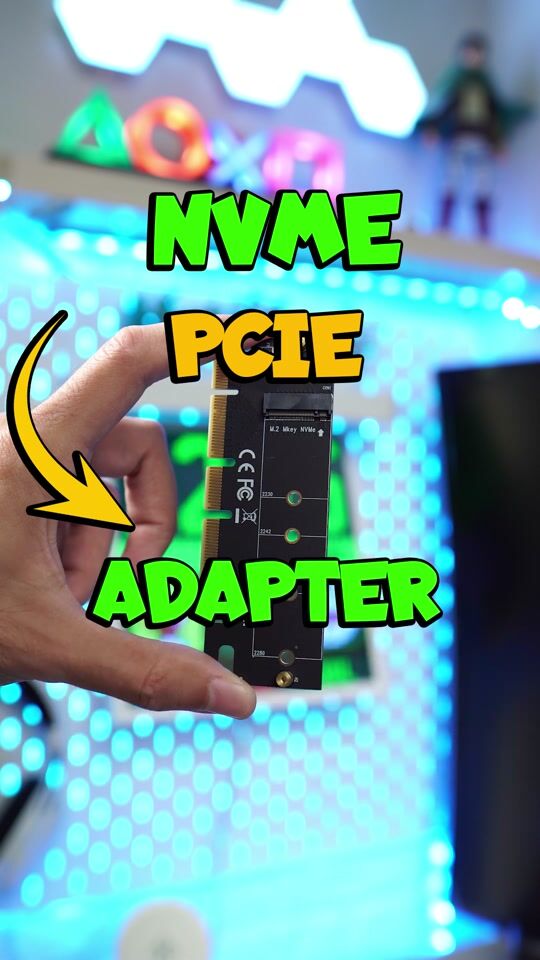Add extra nvme to your motherboard