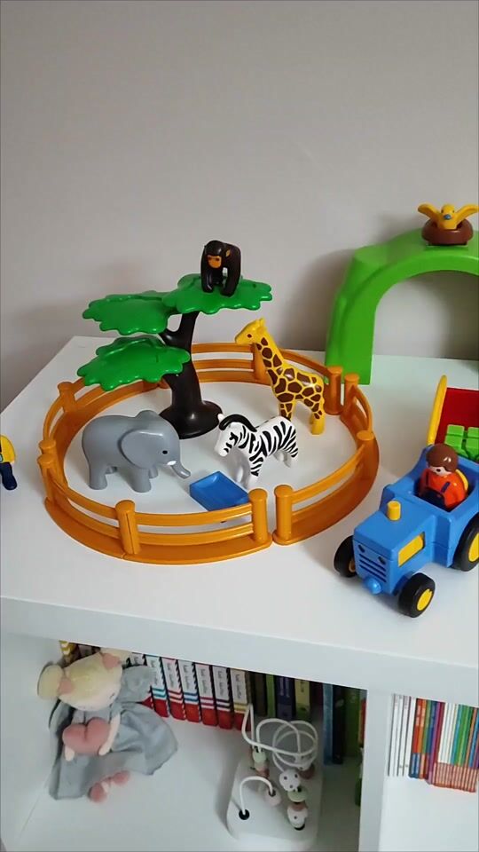 Complete Playmobil Zoo Set with Many Animals ????????