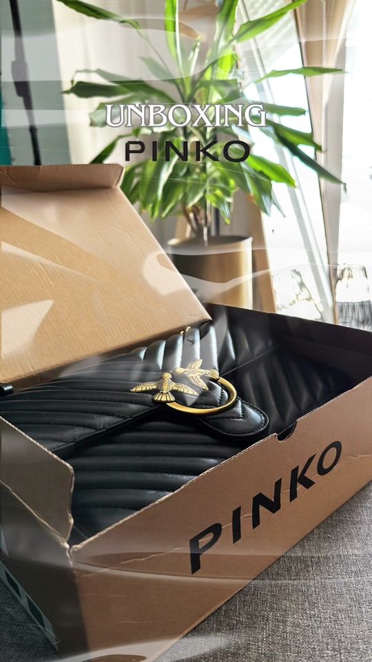 ✨ PINKO Unboxing: Classic Love Bag One - Black