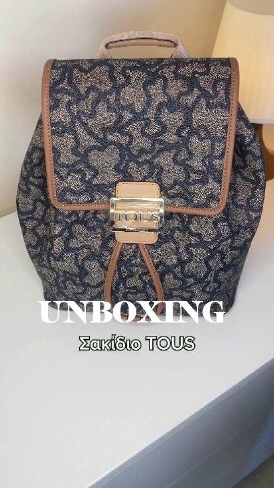 Unboxing: TOUS Backpack