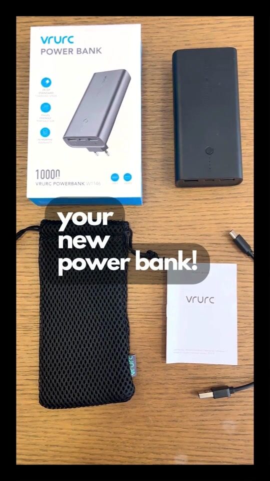 Το καινούριο σου Power Bank είναι εδώ - VRURC ACE100 10000mAh