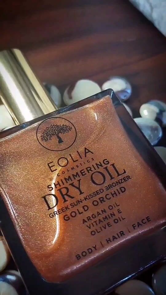Bronzed by Eolia dry oil
