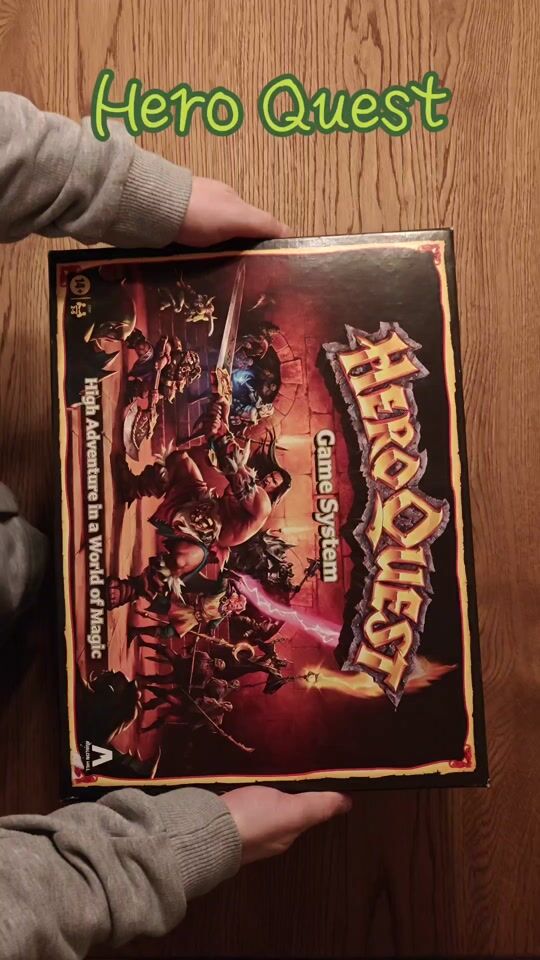 Hero Quest, one of the best board games of all time!