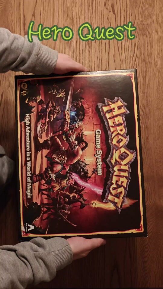 Hero Quest, eines der besten Brettspiele aller Zeiten!