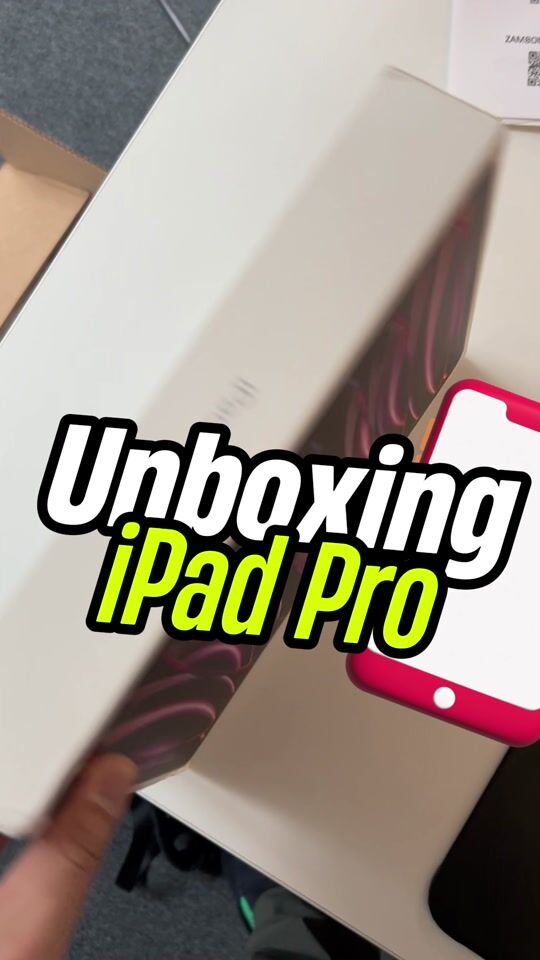 iPad PRO 12.9’’ Unboxing 