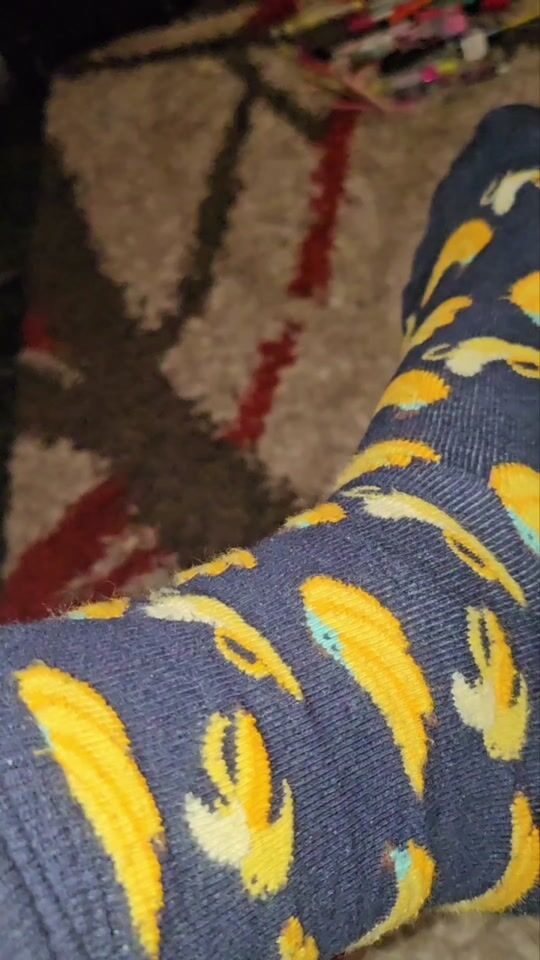 Happy Socks Banana Ανδρικές Κάλτσες με Σχέδια Πολύχρωμες