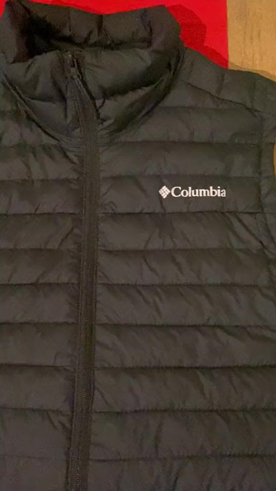 Columbia Silver Falls Αμάνικο Ανδρικό Μπουφάν Puffer Μαύρο