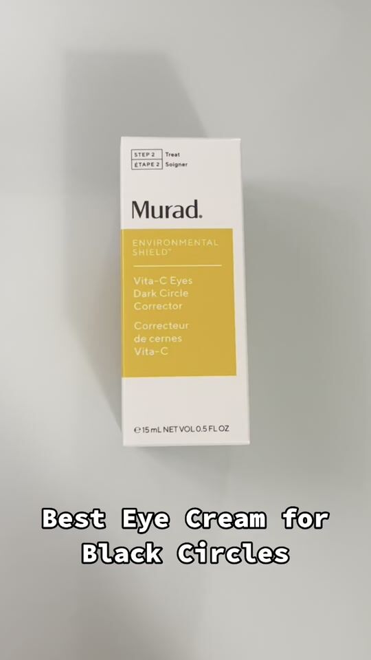 Best eye cream for black circles from Murad!