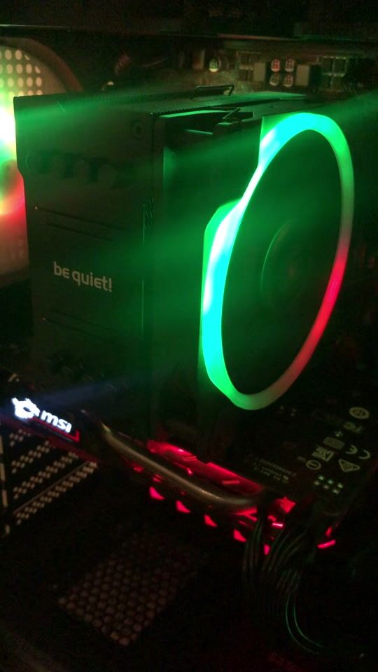 Silent Cooler with 140mm Fan and RGB Lighting