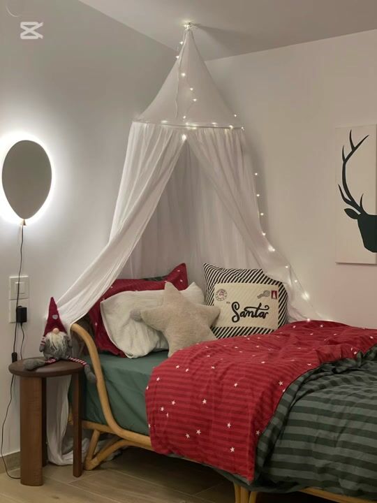 How to Create a Christmas Atmosphere in the Bedroom ???✨?