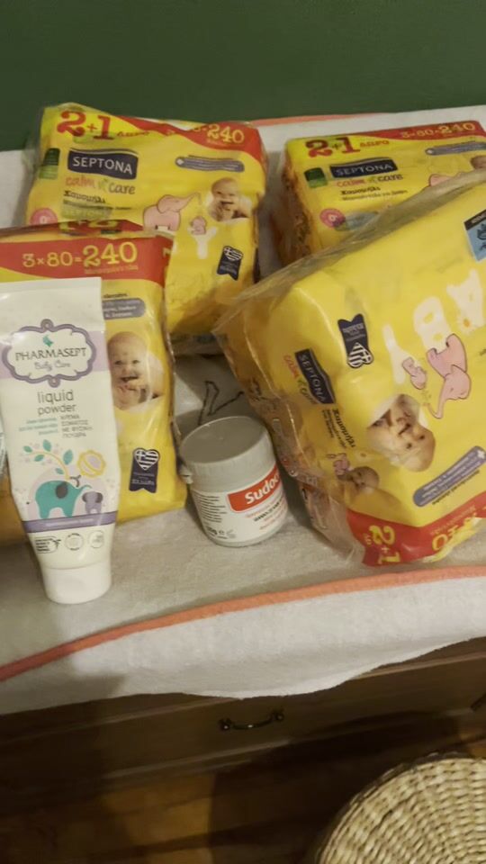 Προϊόντα φροντίδας για το μωράκι 😍