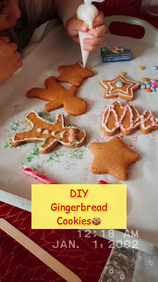 Gingerbread cookies! 