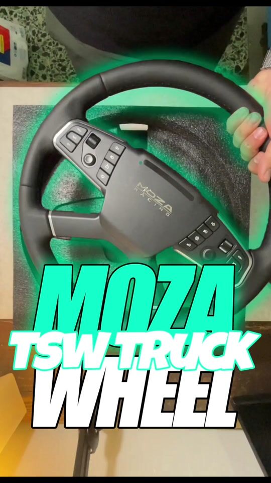 Moza TSW wheel unboxing