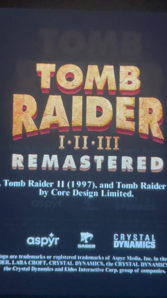 Tomb Raider I-II & III Remastered mit Lara Croft als Hauptfigur Switch Spiel