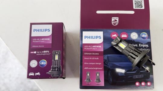 H7 led philips micro led - LED-uri H7 Philips micro LED