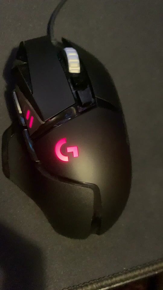 Gaming mouse and mousepad