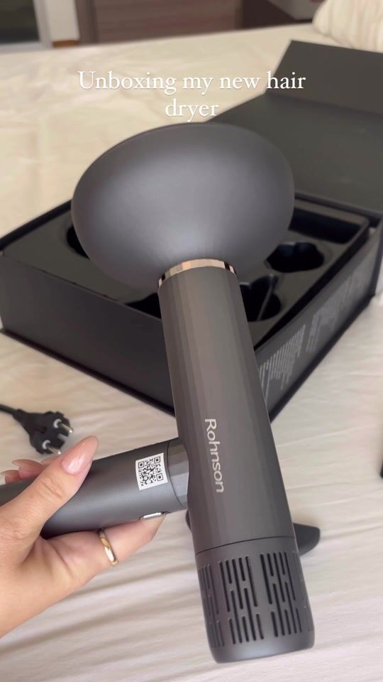 Unboxing my new Rohnson hair dryer 