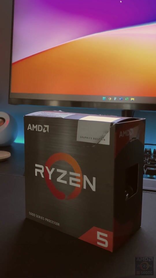 VFM CPU, Ryzen 5 5600G with integrated graphics!