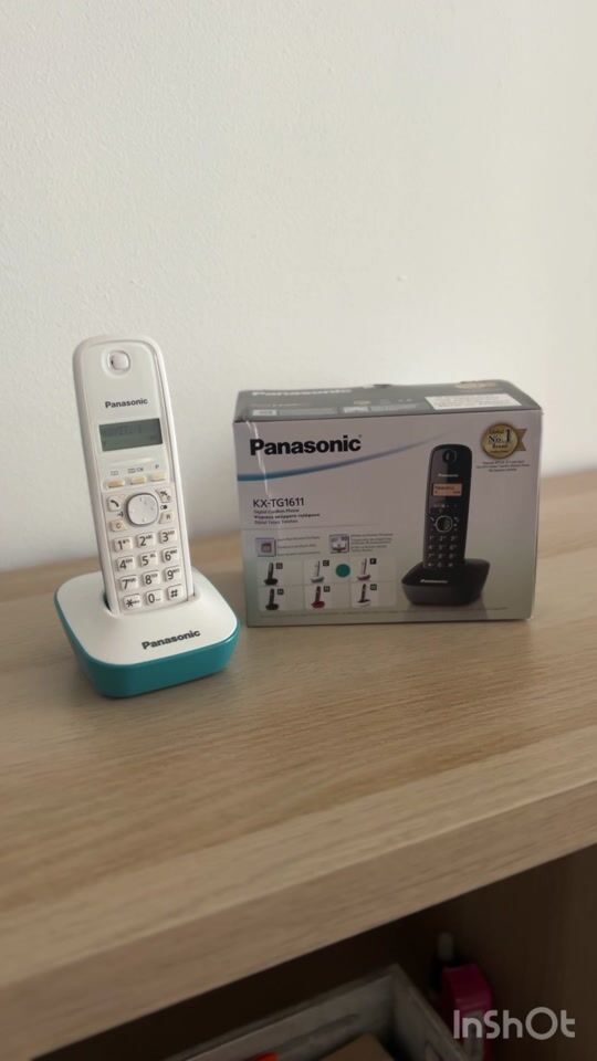Panasonic KX-TG1611 Ασύρματο Τηλέφωνο 📲