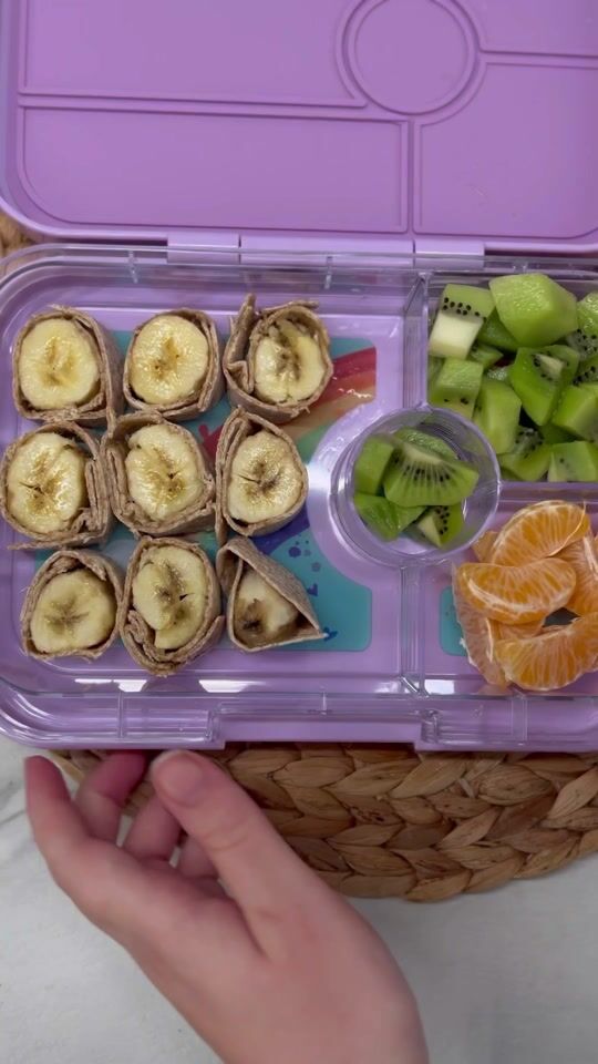 Yumbox perfect for school or outings. The interior is detachable