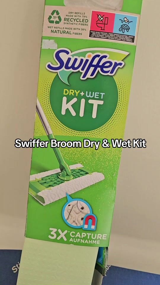 Set de mătură Swiffer uscată și umedă ?