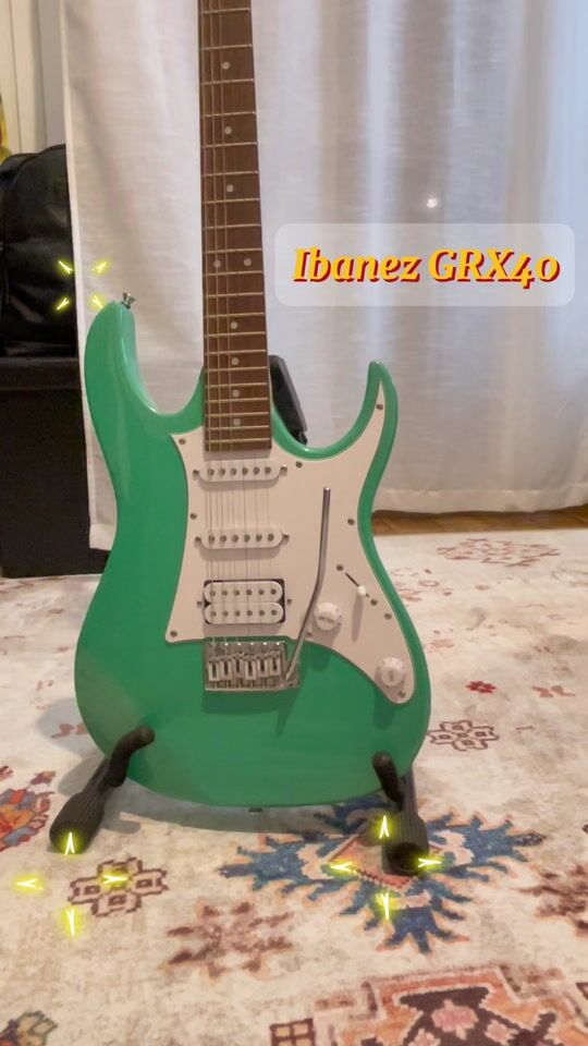 Cel mai bun chitară electrică pentru începători (buget redus): Recenzie Ibanez GRX40