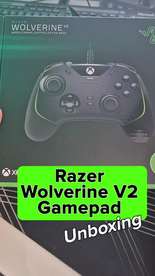 Razer Wolverine V2 Ενσύρματο Gamepad - Unboxing