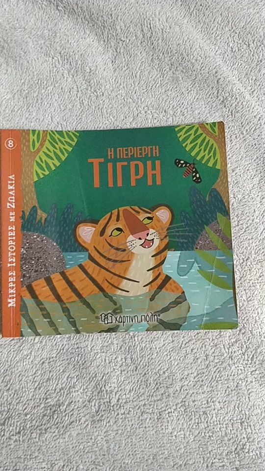 The curious tiger, Paper city