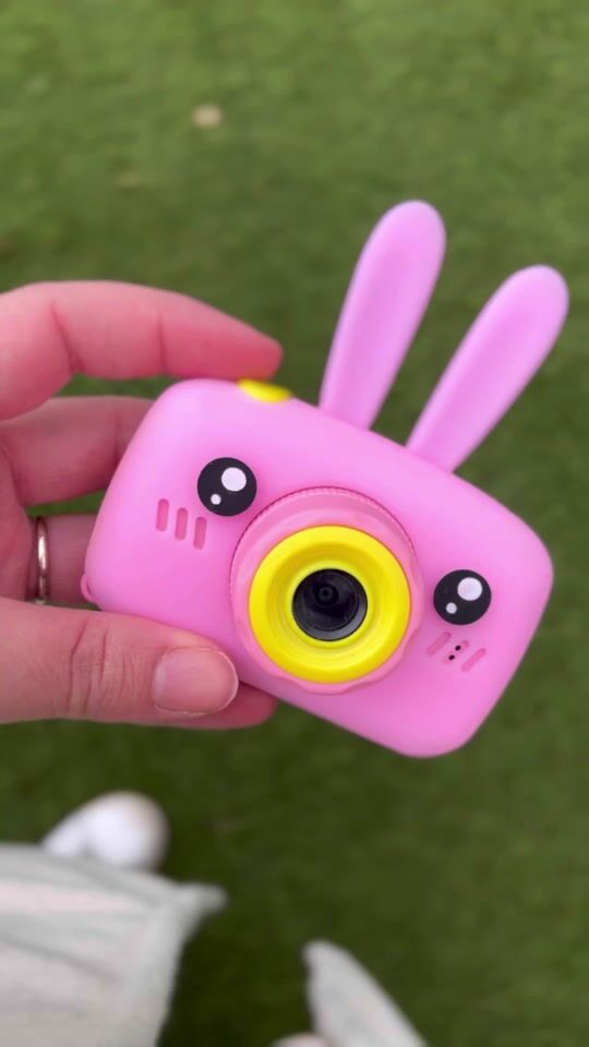 Children's camera with games, music, and video recording