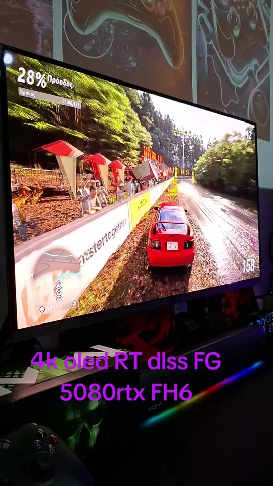 4k oled rtx5080 RT DLSS FG