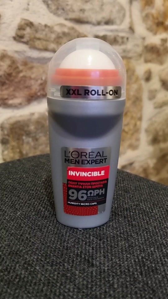 Αξιολόγηση για L'Oreal Paris Men Expert Invincible Αποσμητικό 96h σε Roll-On 50ml