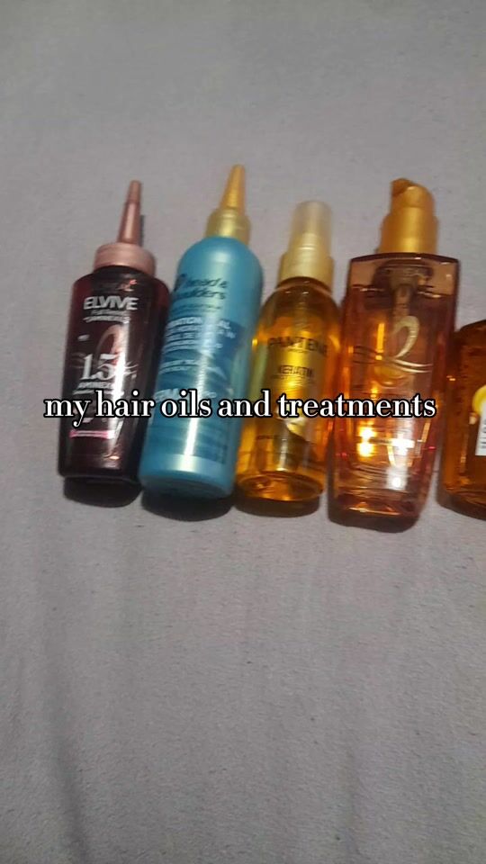 Oils and serums I use to maintain my hair part 1
