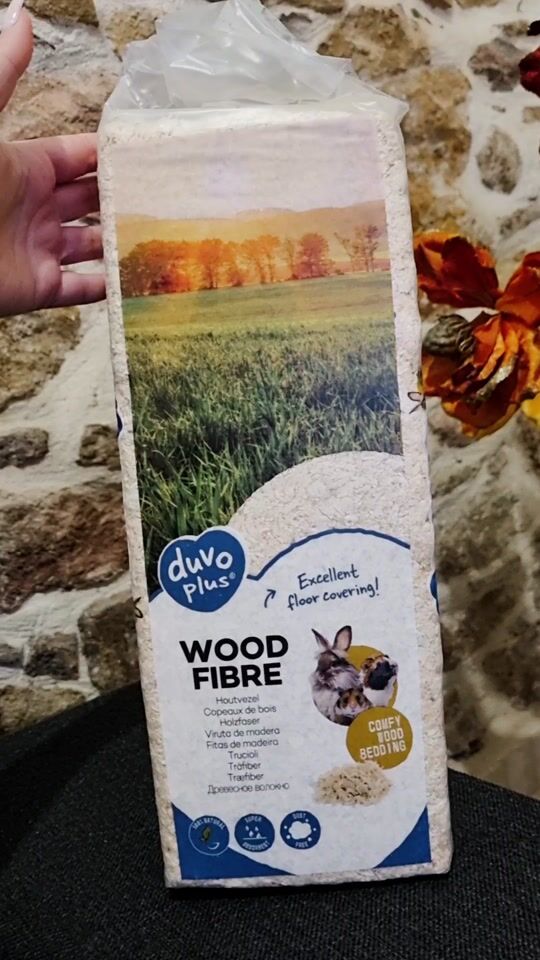 Duvo Plus Wood Fibre Ροκανίδι 1kg