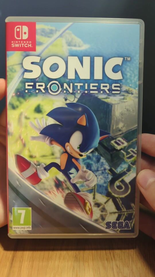 Sonic Frontiers! Πως είναι το κουτί και η κασέτα!