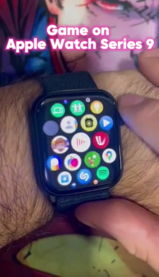 Game on Apple Watch series 9 Part 1