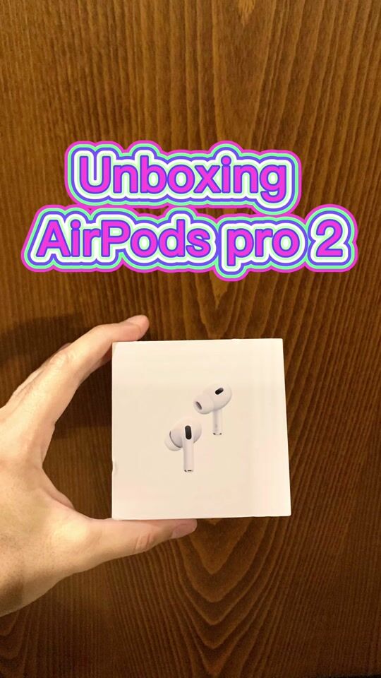 Deschiderea cutiei Apple AirPods Pro 2 ☃️?❄️