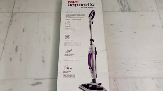 POLTI Vaporetto SV440_Double: The 2 in 1 steam mop, with