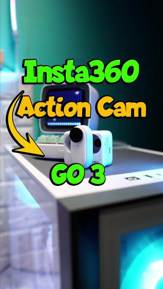 Recenzie pentru camera de acțiune Insta360 GO 3 32GB 2K cu WiFi alb cu ecran de 2,2"