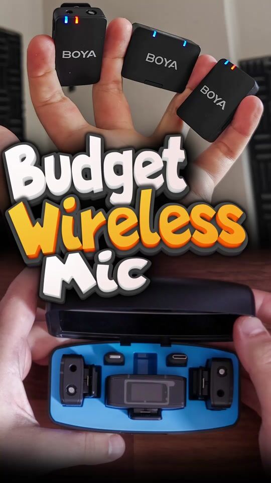 Incredible Value for Money Wireless Microphone Set for Android, iOS, and Camera