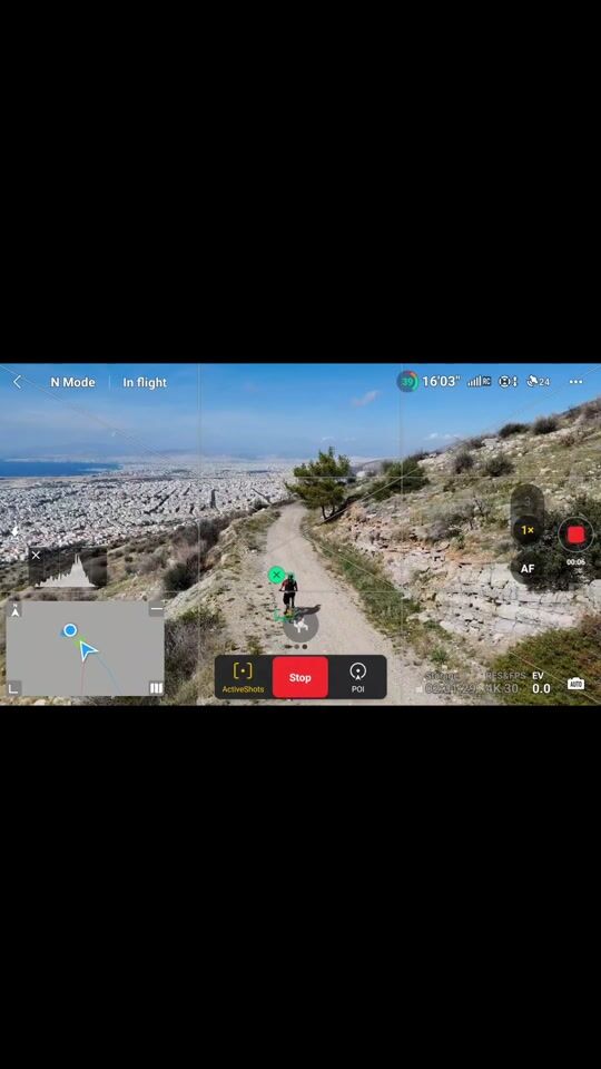 DJI Active track! Πως να κάνεις το drone να σε ακολουθεί...