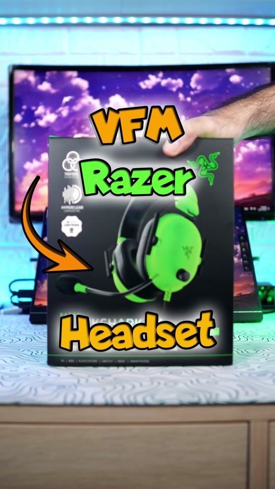 Casti Razer Vfm!